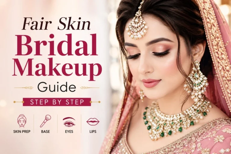 Fair Skin Bridal Makeup Guide