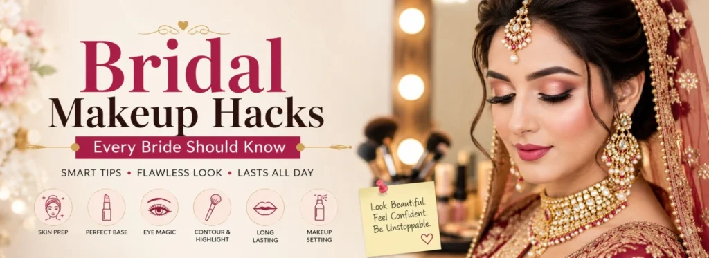 Bridal Makeup Hacks Every Bride Should Know